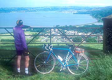 Larne Lough from Carnduff Hill - Northern Ireland