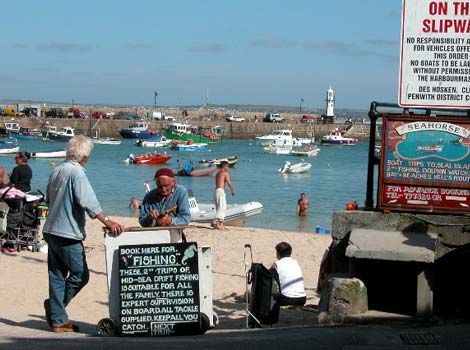 Activities surrounding the harbour