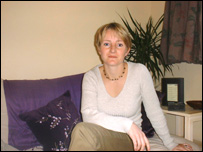 Meg Hanlon in her studio