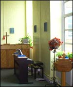 The multi-faith area at Lindholme