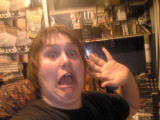 Throwing an imaginary American Football