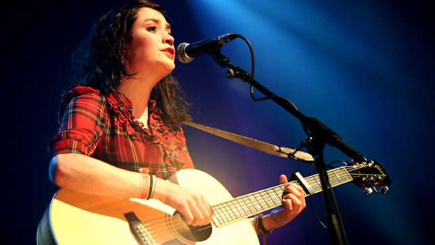 Rachel Sermanni live at the Old Fruitmarket. Photo by John Lewis.