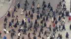 From commuter chaos, to the school run, to Celtic Park - view our crowded nation from above