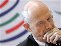Secretário-geral da OMC, Pascal Lamy
