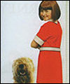 Annie with her dog, Sandy