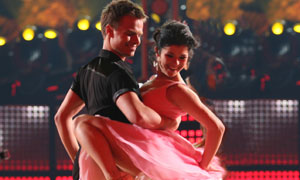 Katarzyna Cichopek and Marcin Hakiel dance for Poland