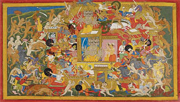 Battle on the Isle of Lanka