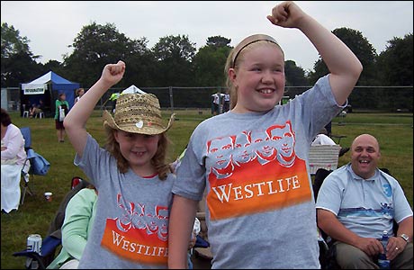 Westlife at Kedleston Hall