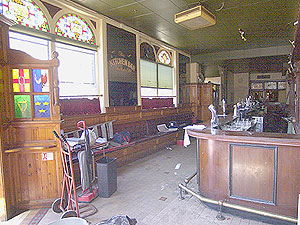Empty pub - no craic.