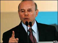 O ministro da Fazenda, Guido Mantega