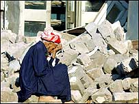 Many crying Photo - AFP/Getty Images