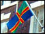 Lincolnshire flag flying in Louth.
