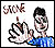 cartoon of boy