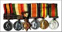 Reg's medals Reg's medals