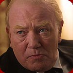 Albert Finney as Winston Churchill in 'The Gathering Storm'