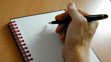 A notepad
