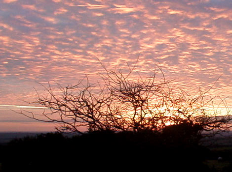 Sunset over Bodmin Moor