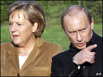 Merkel và Putin