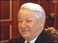 O ex-presidente russo Boris Yeltsin
