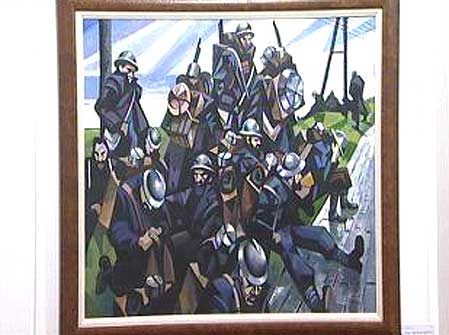 Copy of Ben Nevinson painting