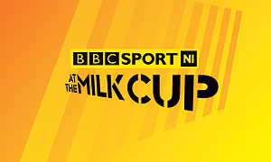 BBC Northern Ireland Sport at Milk Cup logo