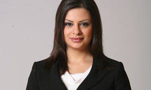 BBC Arabic Television presenter: Dalia Mohamed