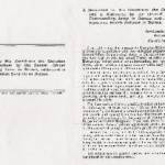 Document issued to European British Subjects in Burma (page 1 of 5) Document issued to European British Subjects in Burma (page 1 of 5)