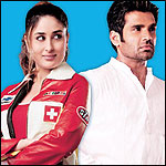 Kareena Kapoor and Suniel Shetty