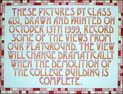 6LGs Pictures drawn and painted 13th October 1999