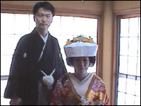 Becky was invited to attend a traditional Japanese wedding >>.