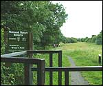Gate after The Caves pub