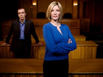 John Hannah as Jack Roper and Lisa Faulkner as Laura Scammel