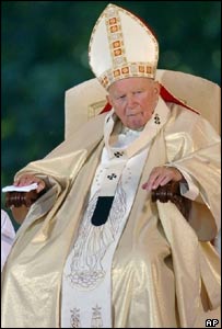 O papa João Paulo 2º