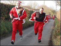 Santa fun run 2007