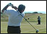 Golf action