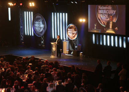 Jools Holland prepares to reveal the winner