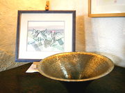 Bowl and watercolour painting
