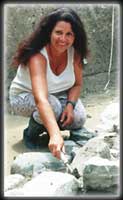Dora Katsonopoulou has unearthed a wall from the Greek city of Helike
