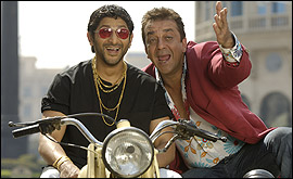 Arshad Warsi and Sanjay Dutt