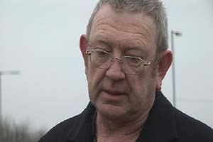 Former miner Gary Cox returned to the site of the Betteshanger pit for the first time since it closed 20 years ago.   
