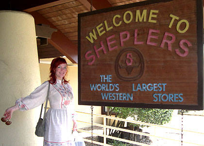Piney takes Beth to Sheplers