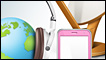 Graphic showing listening devices