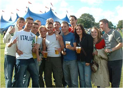 Saturday's Crowd