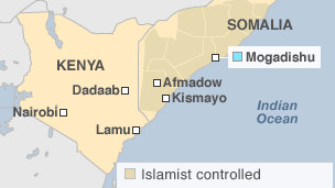 Peta Somalia