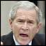 O presidente americano, George W. Bush