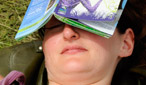 Sometimes having fun can be just too tiring...