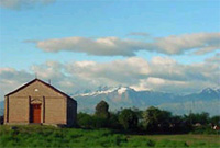 Capel Bethel, wrth droed yr Andes ym Mhatagonia, yr Ariannin