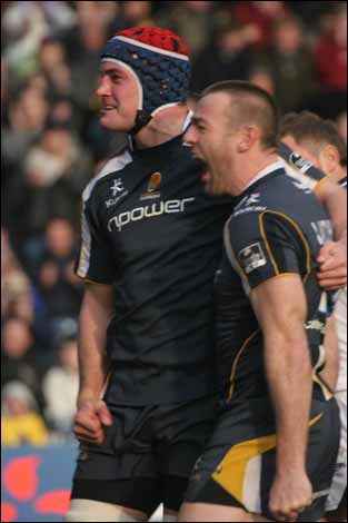 Chris Latham - Worcester Warriors v Sale January 2009