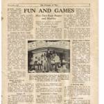 Fun and Games - How they keep healthy and happy.  Red Cross Journal 1942
