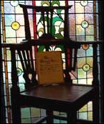 Branwell Bonte's chair